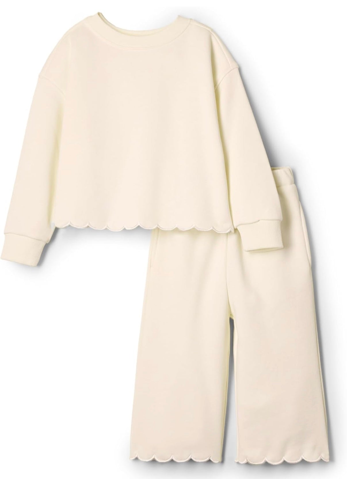 Embroidered Scallop Set