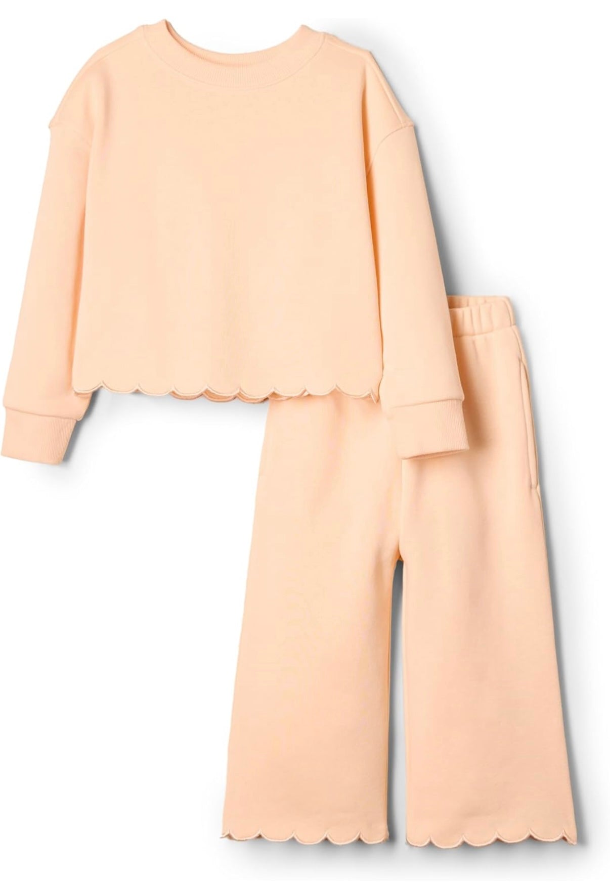 Embroidered Scallop Set