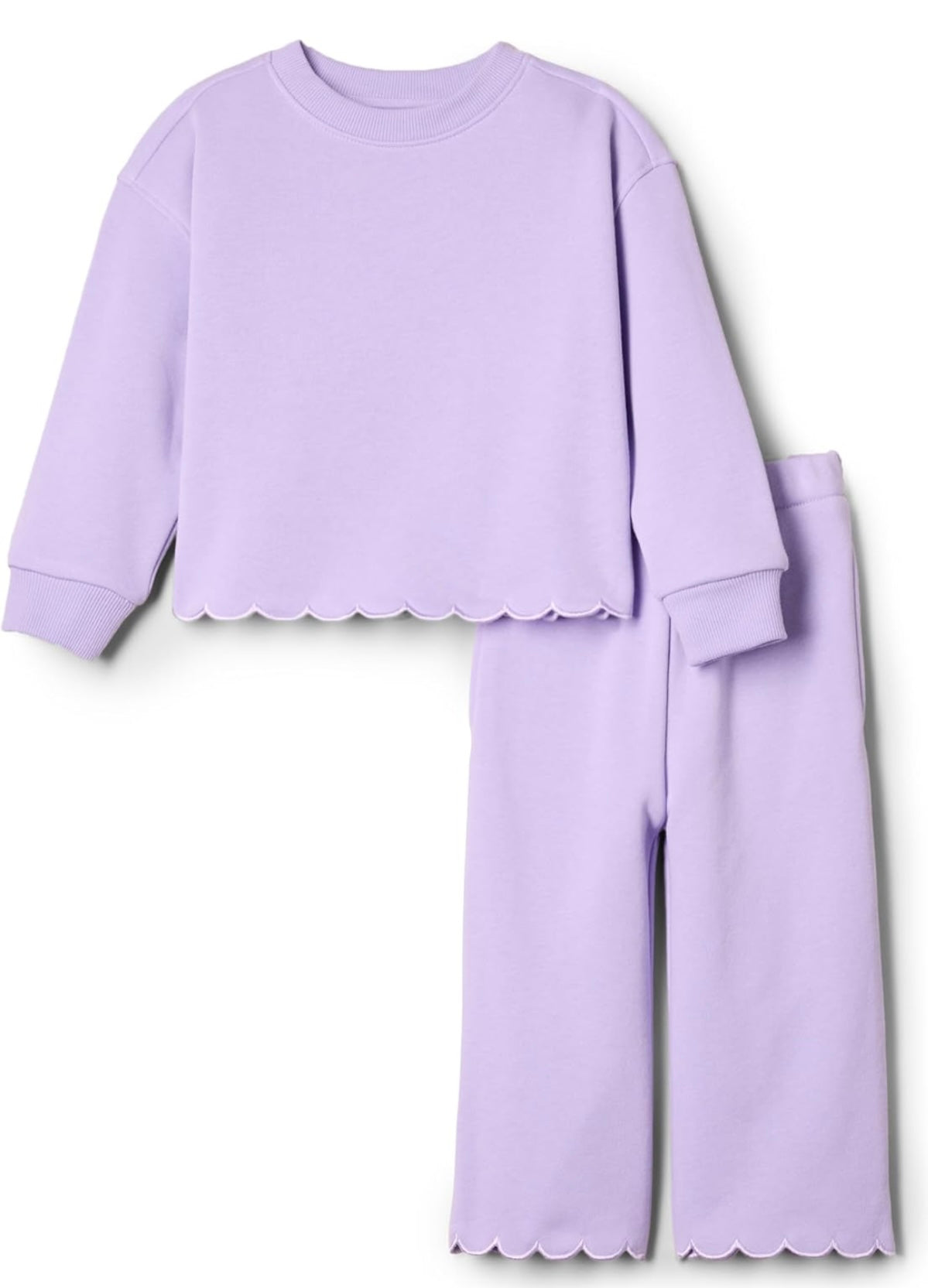 Embroidered Scallop Set