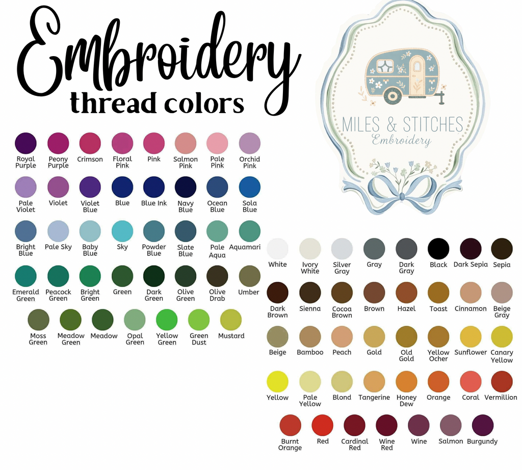 Embroidered Easter Basket