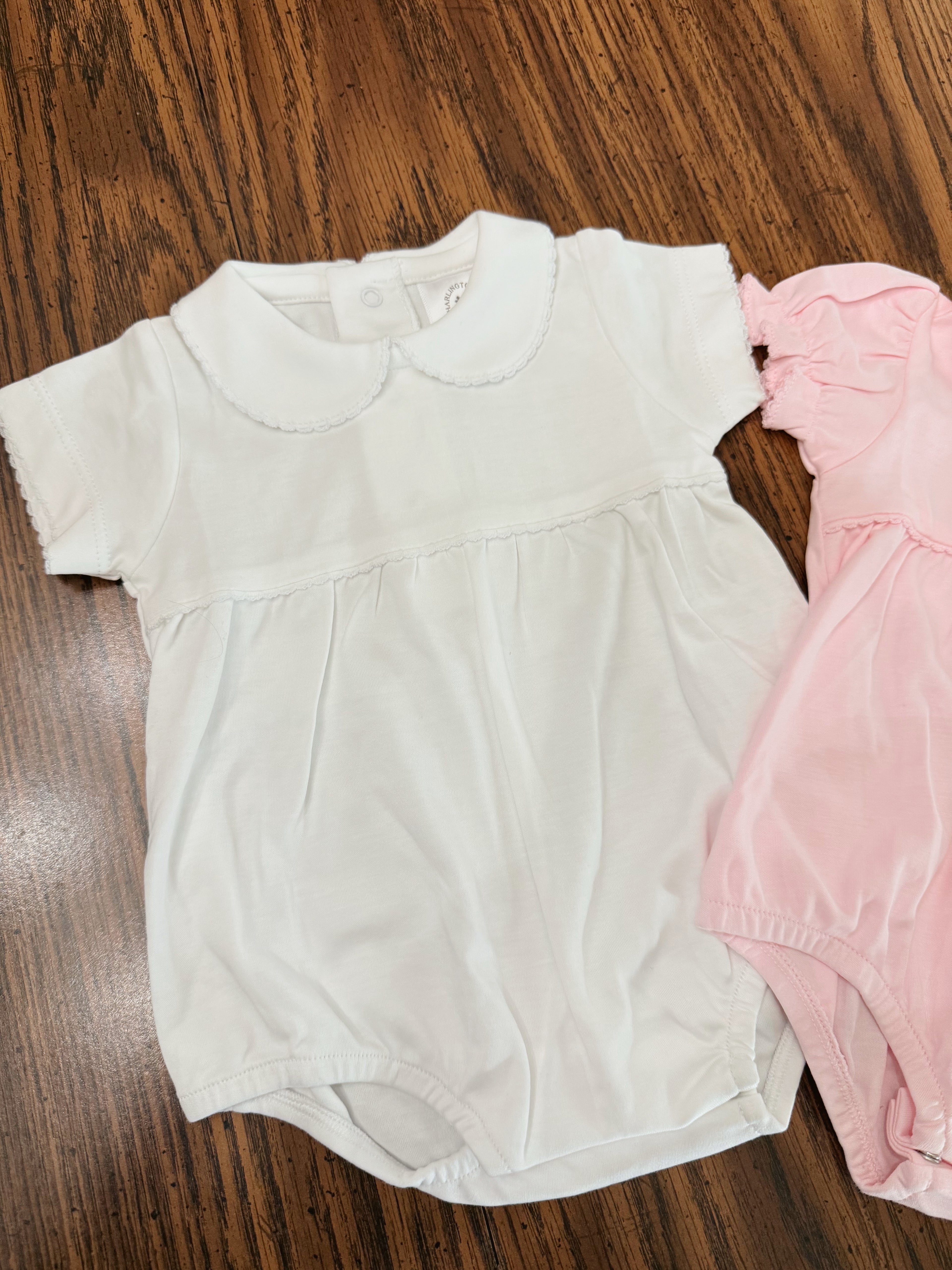 White 100% organic Pima cotton bubble