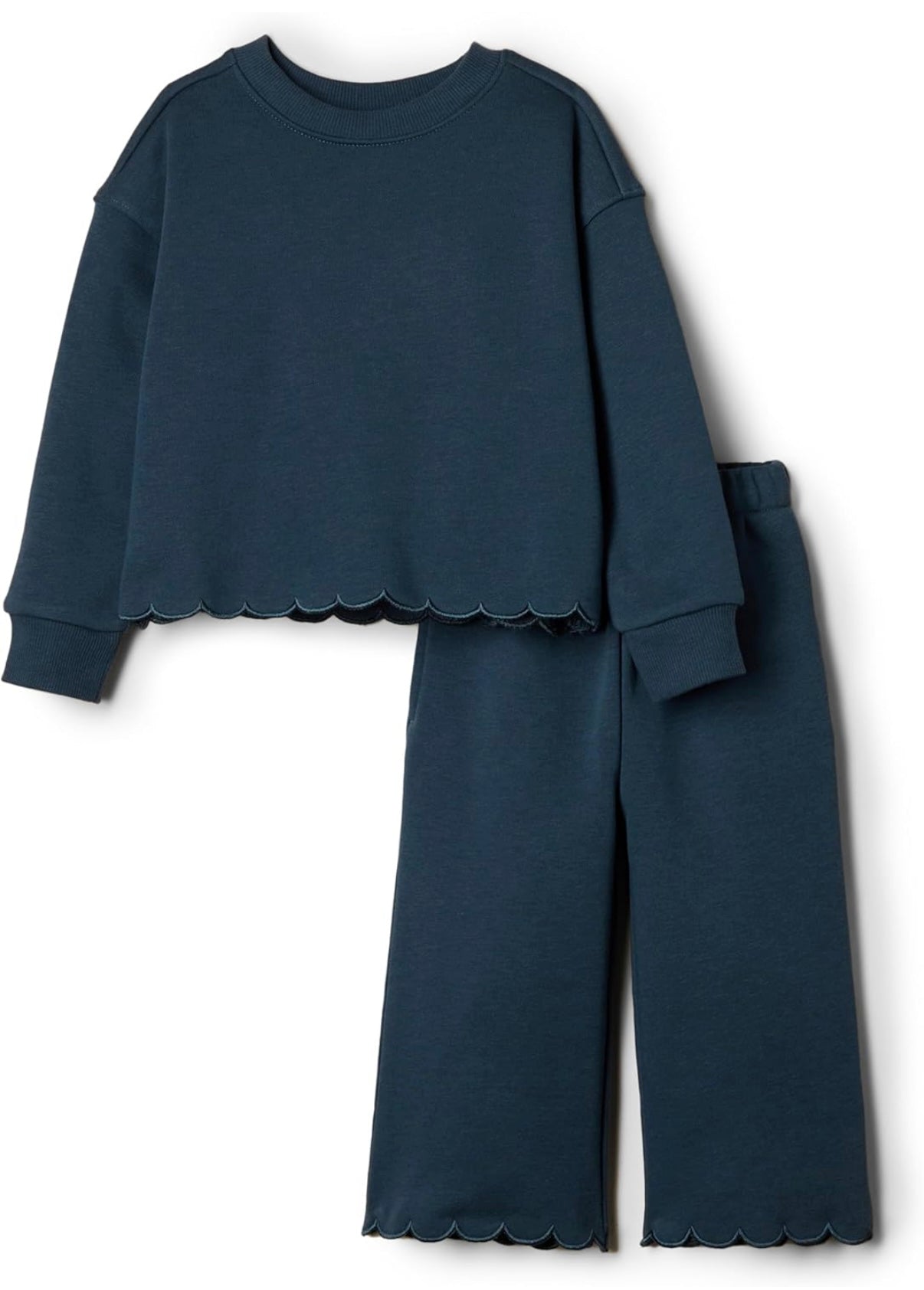 Embroidered Scallop Set