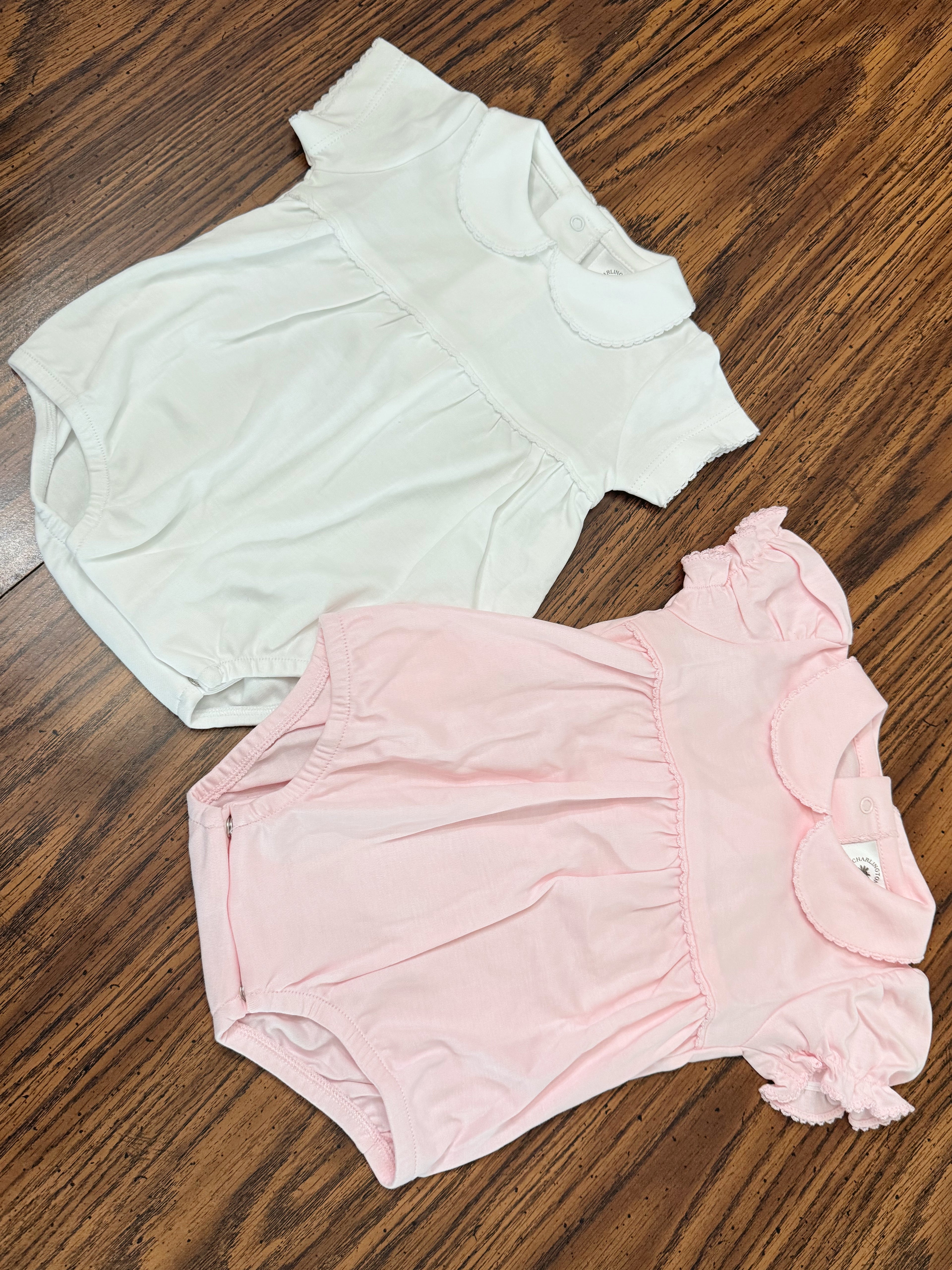 Pink 100% organic Pima cotton bubble