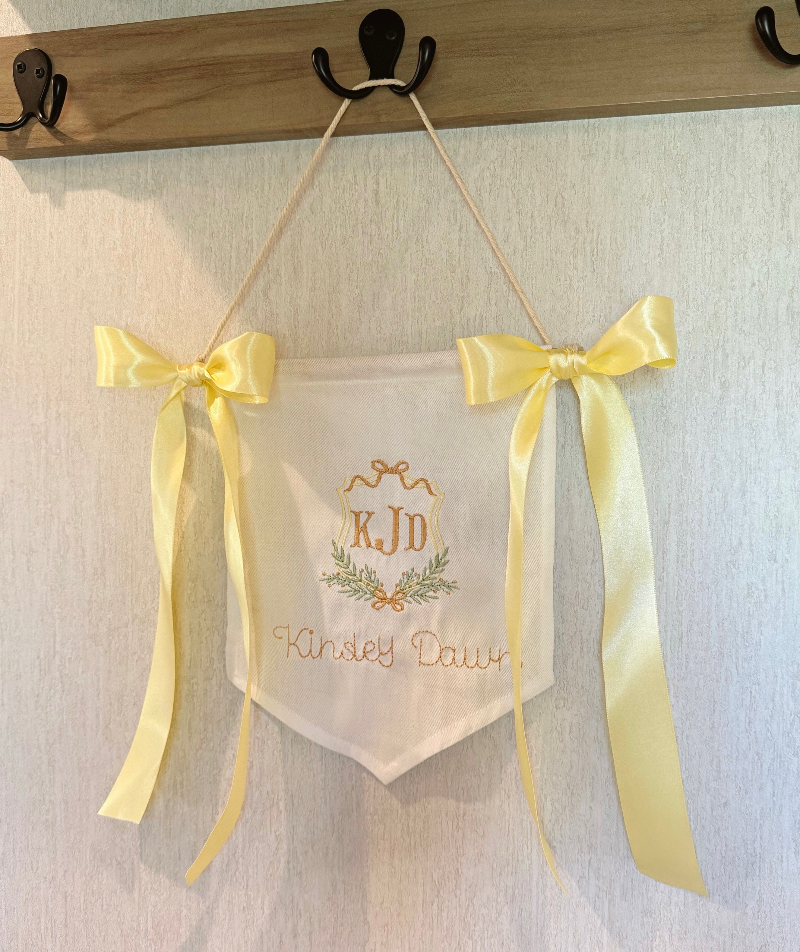 Welcome home baby banner