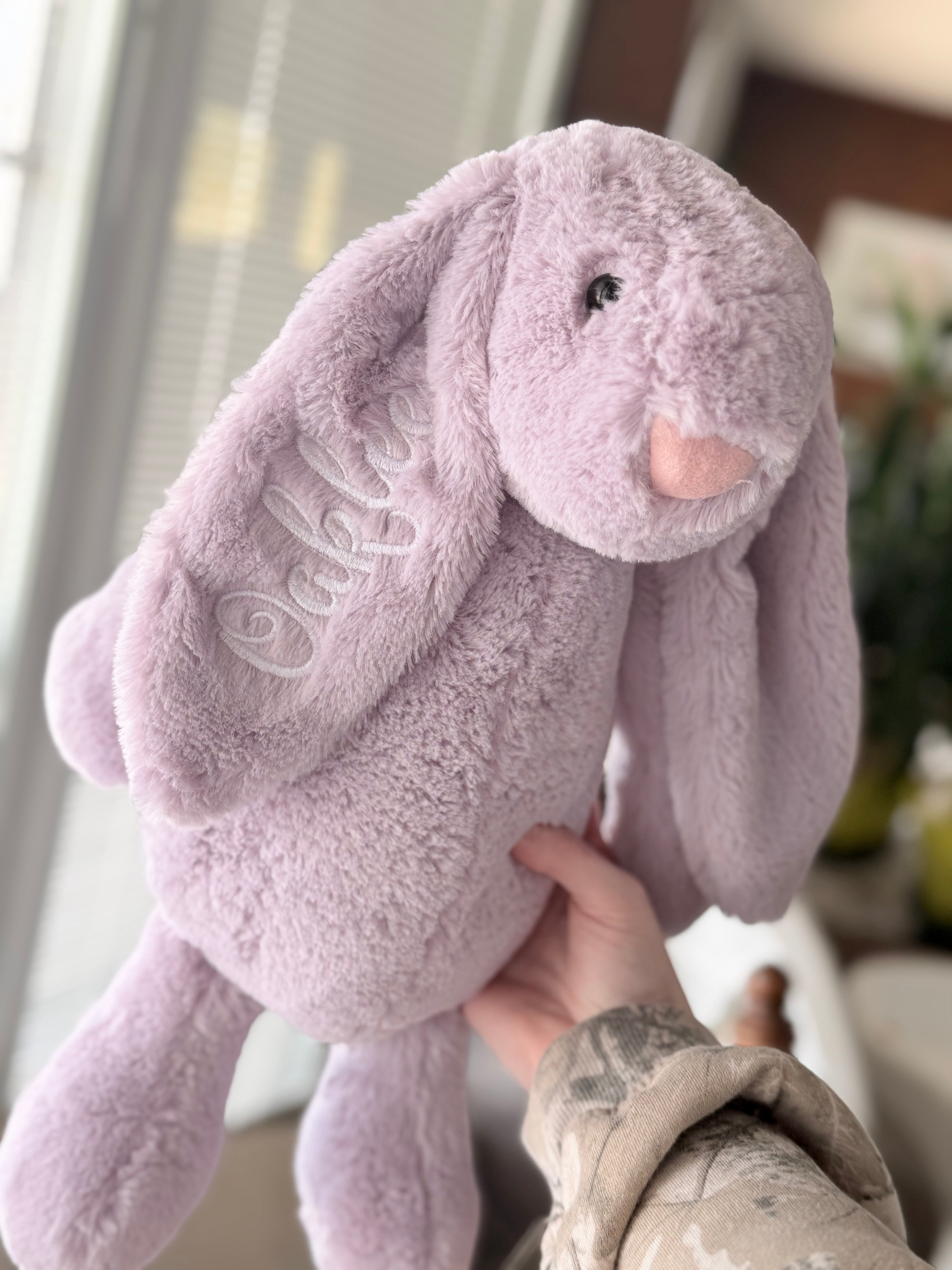 Embroidered Easter bunny
