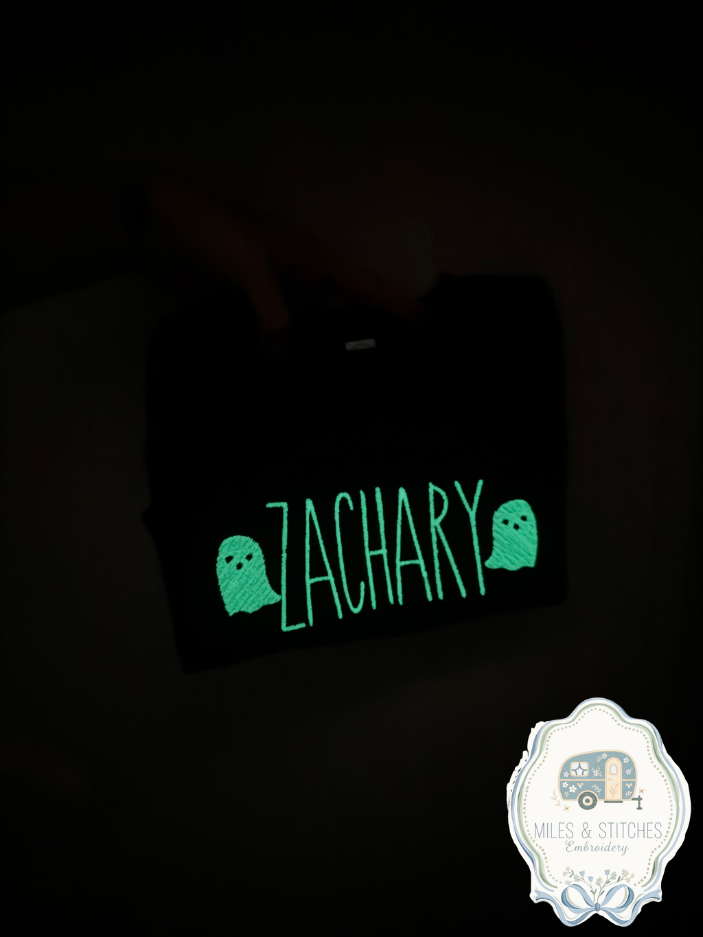 Glow spooky youth tee
