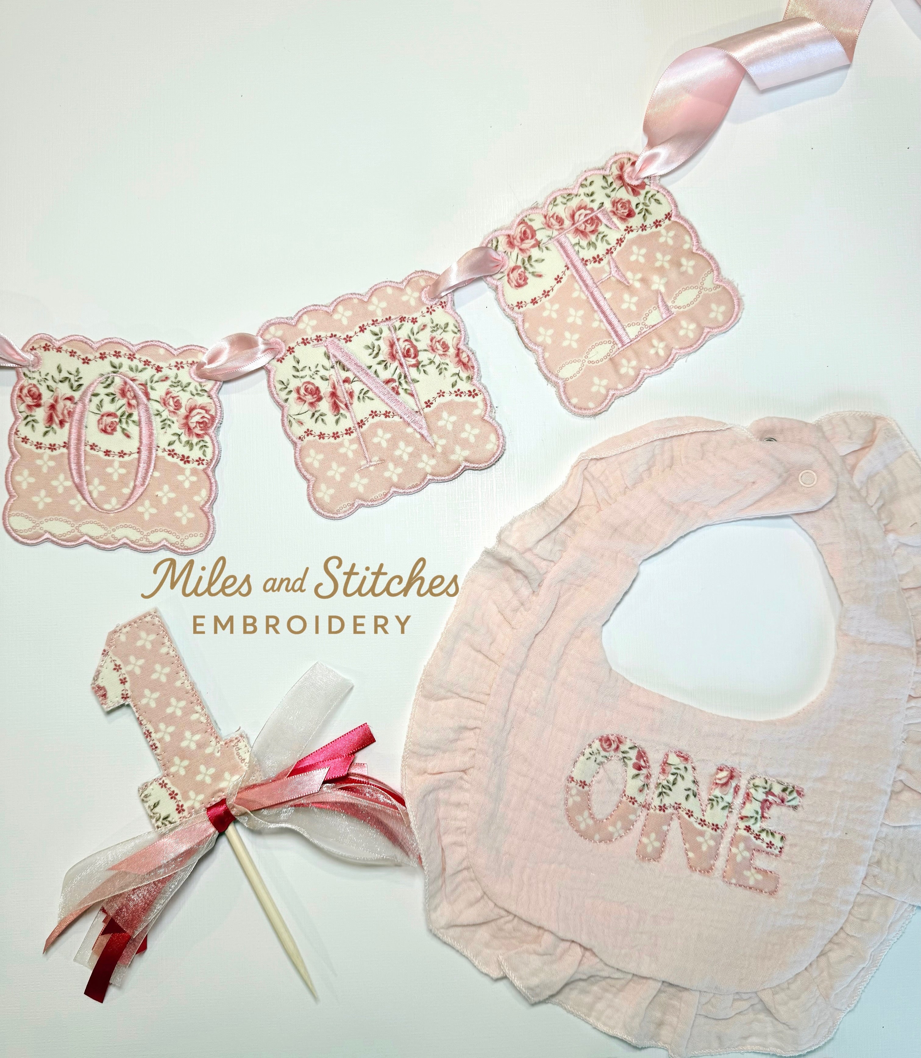Embroidered birthday bundle